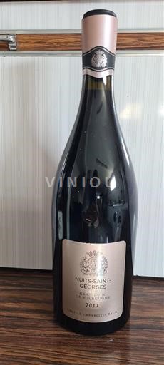Vin Rouge sec Famille Carabello-Baum 2017 France Bourgogne Nuits-saint-georges Grand Cru