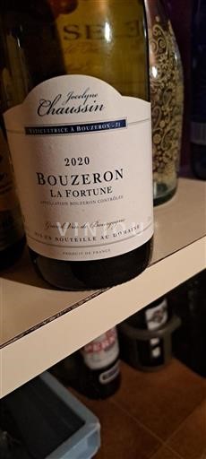 Vin Blanc sec La Fortune Jocelyne Chaussin 2020 France Bourgogne Bouzeron Grand Cru