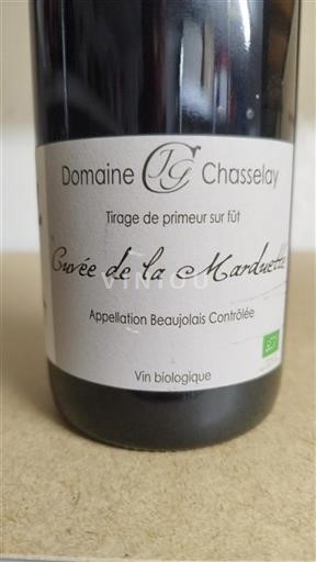 Beaujolais Domaine Chasselay de la Marduette 2017