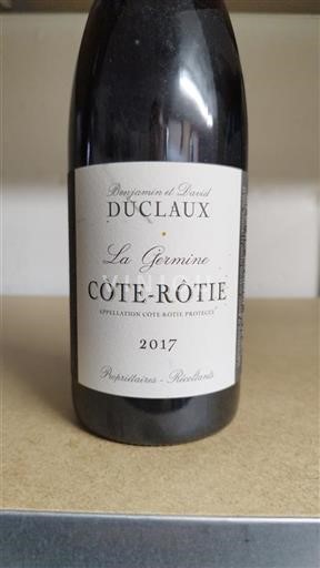 Rhônevallei Côte-rôtie Duclaux La Germine 2017
