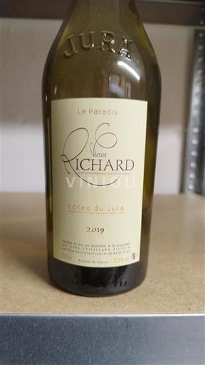 Jura Côtes du Jura Victor Richard Le Paradis 2019