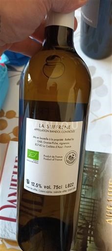 Provence Bandol Domaine La Suffrene 2023