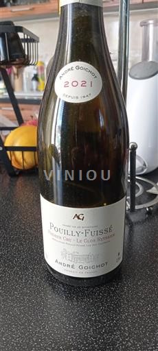 Burgundy Pouilly-Fuissé Premier Cru André Goichot Le Clos Reyssier 2021