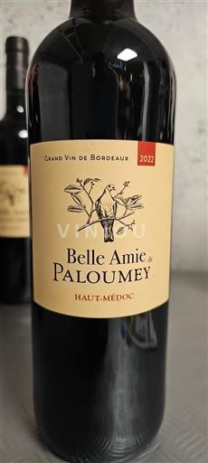 Bordeaux Haut-Médoc Grand Cru Belle Amie De Paloumey 2022