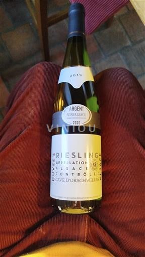 Elsass Nicht spezifiziert Cave Orschwiller Riesling 2019