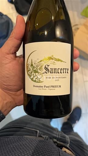 Valle del Loira Sancerre Paul Prieur Mise de Printemps 2023