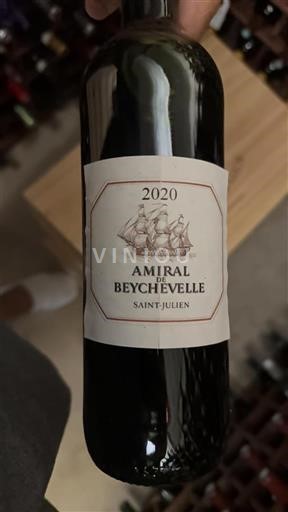 Bordeaux Saint-Julien Château Beychevelle Amiral de Beychevelle 2020