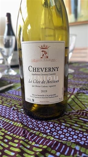 Údolí Loiry Cheverny Les Vignerons De Mont Près Chambord Le Clos de Nozieux 2019