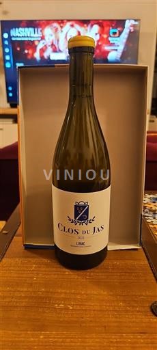 Vin Blanc sec Clos du jas 2022 France Vallée du Rhône Lirac