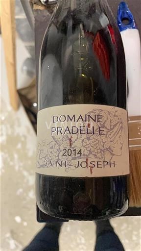 Valle del Rodano Saint-Joseph Domaine Pradelle 2014