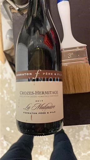 Rhônen laakso Crozes-Hermitage Ferraton Père & Fils La Matinière 2017