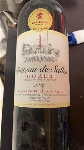 Sud-Ovest Buzet Château Salles 2010