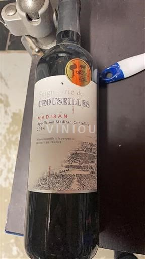 Jihozápad Madiran Château Crouseilles Seigneurie de Crouseilles 2014
