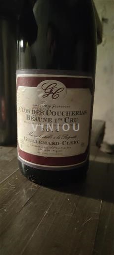 Bourgogne Ospecificerad Premier Cru Guillemardclerc Clos des Coucheries 2014