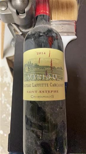 Bordeaux Saint-Estèphe Cru Bourgeois Château Laffitte Carcasset 2014