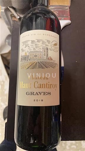 Bordeaux Graves Château Haut Cantiroy 2018