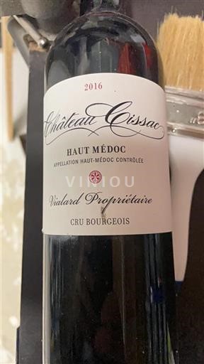 Bordeaux Haut-Médoc Cru Bourgeois Château Cissac 2016