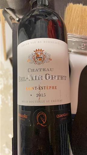 Bordeaux Saint-Estèphe Château Belair Ortet 2015