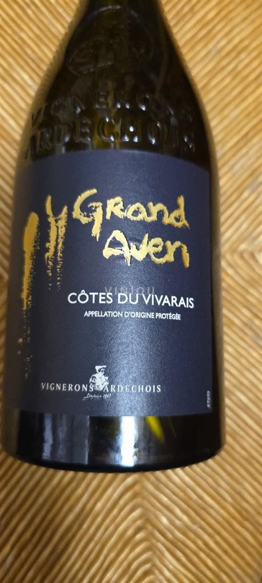 Vallée du Rhône Côtes-du-vivarais Vignerons Ardéchois Grand Aven Non Millésimé