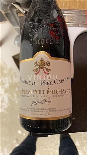 Rona dolina Châteauneuf-du-Pape Domaine Père Caboche 2020