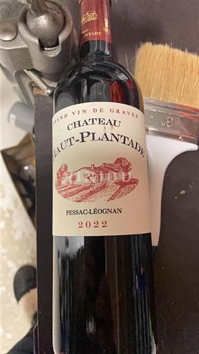 Burdeos Pessac-Léognan Château Hautplantage 2022