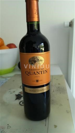 Bordeaux Pessac-Léognan Château Quantin 2021