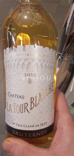 Bordeaux Sauternes Premier Cru Château La Tour Blanche 2022