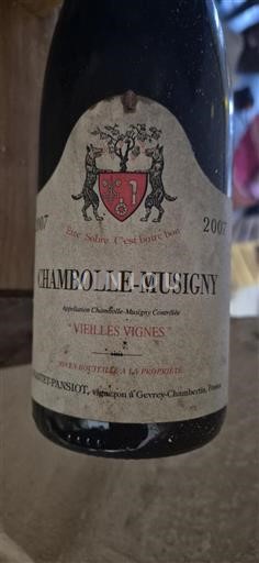 Borgogna Chambolle-Musigny Domaine Ponsot Vieilles Vignes 2007