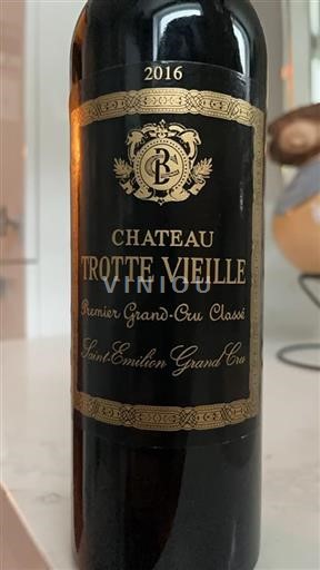Bordeaux Saint-Émilion Premier Grand Cru Château Trottevieille 2016