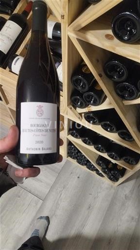 Bourgondië Hautes Côtes de Nuits Anthonin Bajard 2020