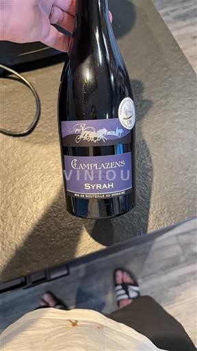Languedoc-Roussillon Pays d'Oc Camplazens Syrah 2014