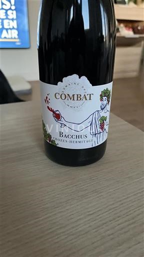 Rhônen laakso Crozes-Hermitage Domaine Des Combiers Bacchus 2023