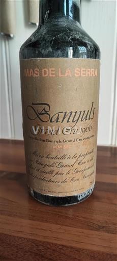 Roussillon Banyuls Grand Cru Mas De La Serra Grand Cru 1966