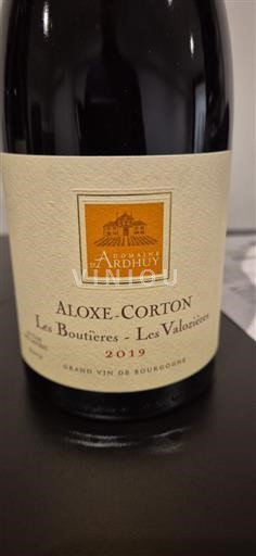 Burgundija Aloxe-Corton Domaine Ardhuy Les Boutières - Les Valozières 2019