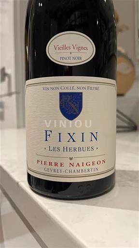 Borgoña Fixin Pierre Naigeon Les Herbues 2014