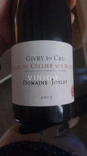 Burgundy Givry Premier Cru Domaine Joblot Clos du Cellier aux Moines 2017