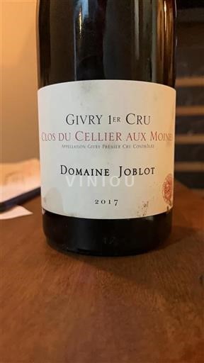 Bourgogne Givry Premier Cru Domaine Joblot Clos du Cellier aux Moines 2017