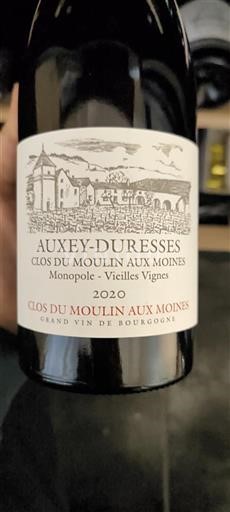 Borgogna Auxey-Duresses Clos Du Moulin Aux Moines Vieilles Vignes 2020
