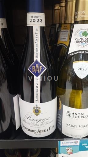 Burgundsko Hautes Côtes de Beaune Bouchard Aîné & Fils 2023