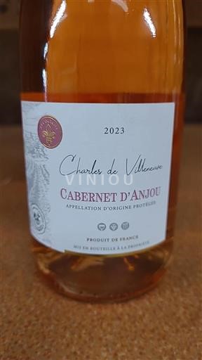 Vale do Loire Cabernet-d'Anjou Charles De Villeneuve 2023