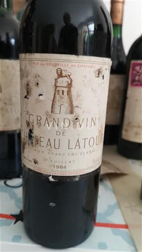 Bordeaux Pauillac Premier Grand Cru Classé Château Latour Grand Vin 1984