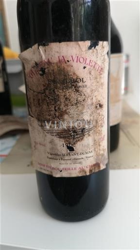 Bordeaux Pomerol Château La Violette 1982
