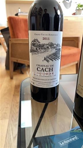Bordeaux Haut-Médoc Château Cach 2015