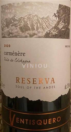 Dolina Rapel Dolina Colchagua Vina Ventisquero Carménère 2020