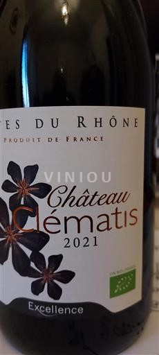 Údolí Rhôny Côtes-du-Rhône Château Clématis Excellence 2021
