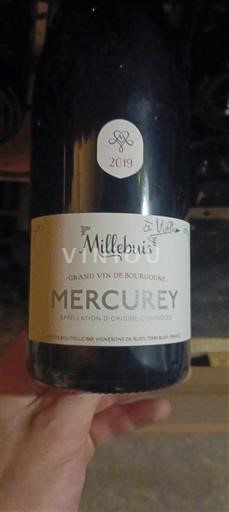 Bourgogne Mercurey Premier Cru Millebuis 2019