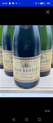 Champagne Jean Bentley Brut Grande Réserve Ikke årgangsbestemt