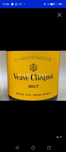 Champagne Veuve Clicquot Brut 2023
