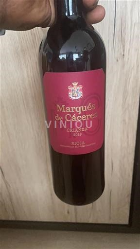 La Rioja rioja Marqués De Cáceres Crianza 2019