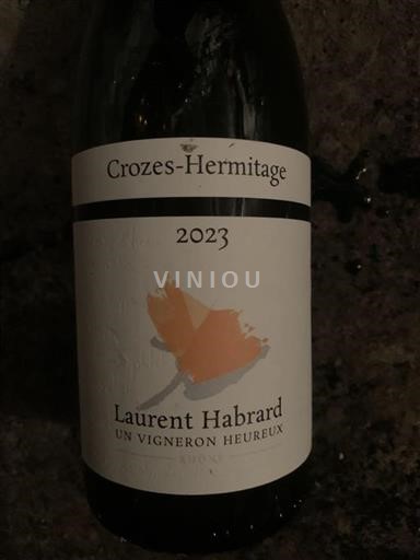 Vallée du Rhône Crozes-hermitage Domaine Laurent Habrard 2023